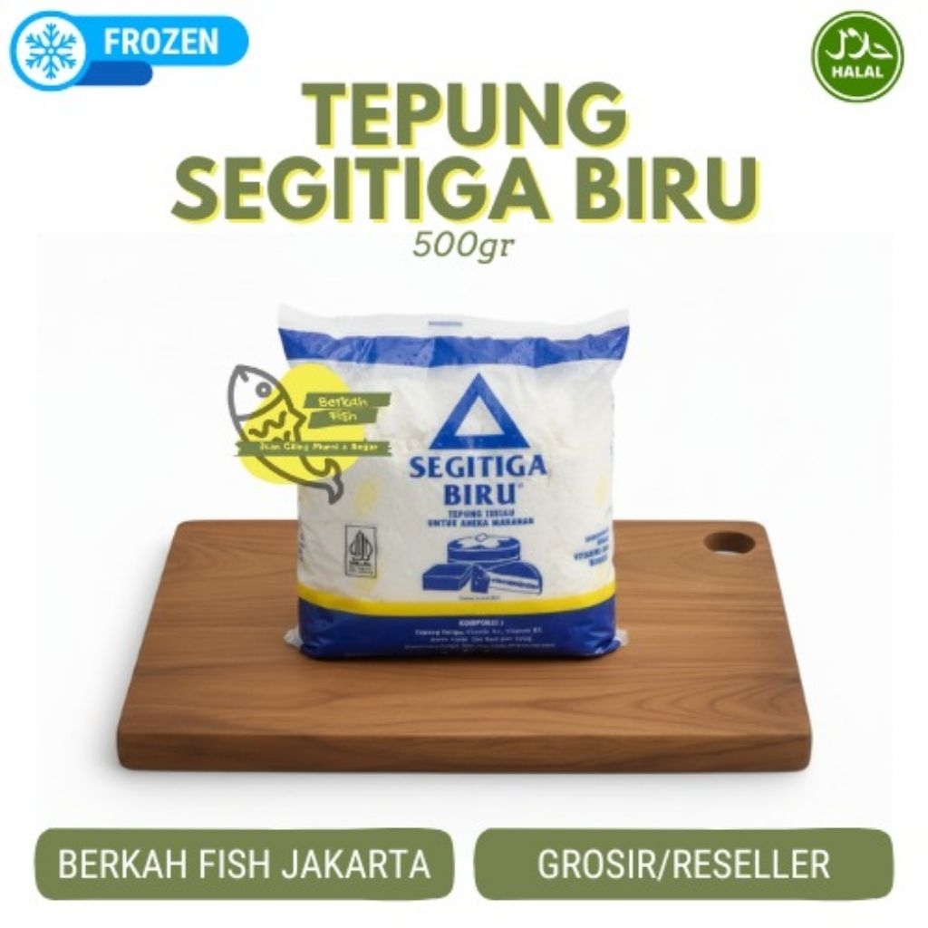 Tepung Terigu Segitiga Biru 500gram
