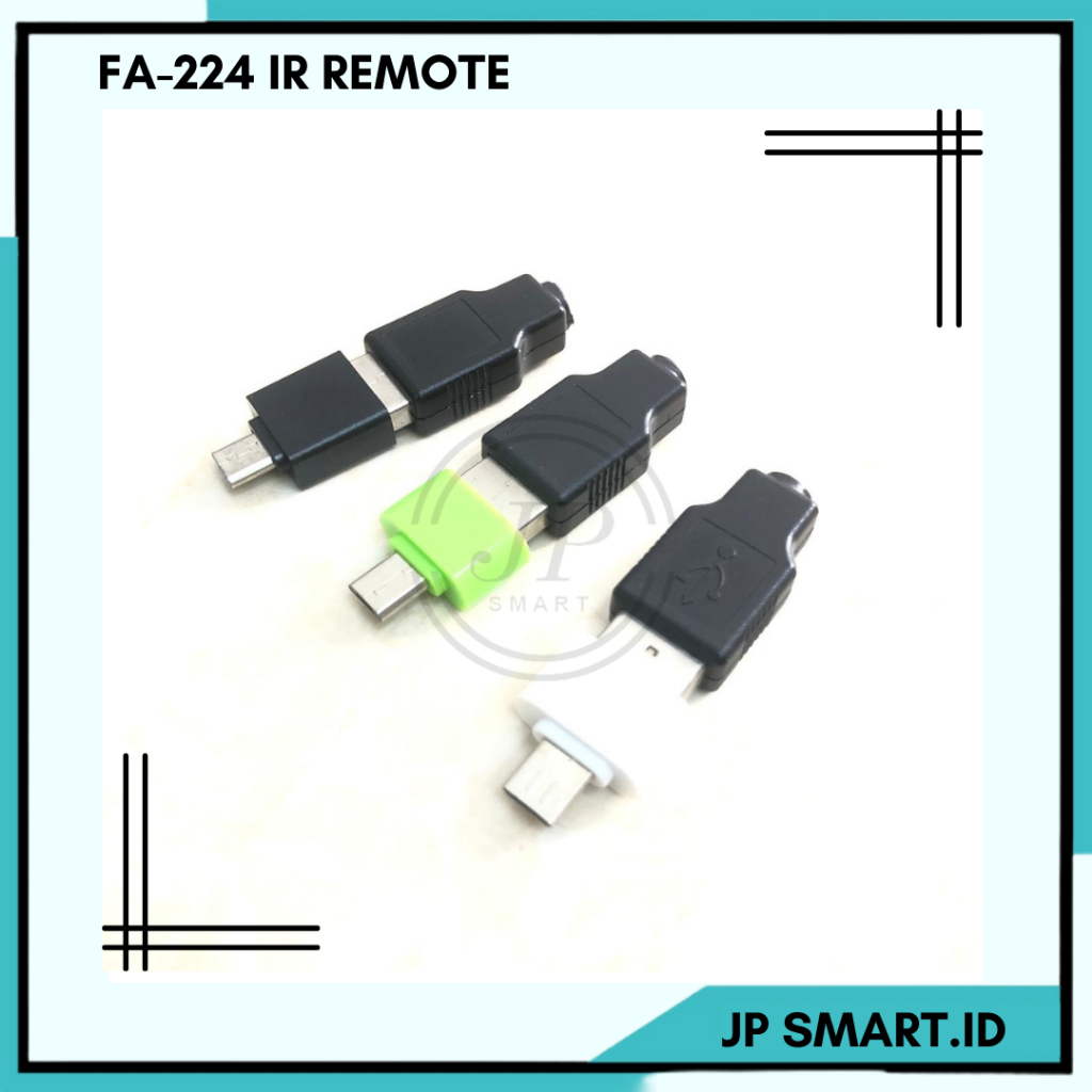 Universal Ir Remote Android Fitting Fa-224/Fa-224L Lampu Model Infrared Konektor Setting By Aplikasi
