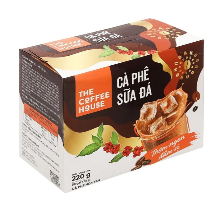 Kopi Vietnam instant ca phe sua da The Coffee House - iced vietnamese coffee