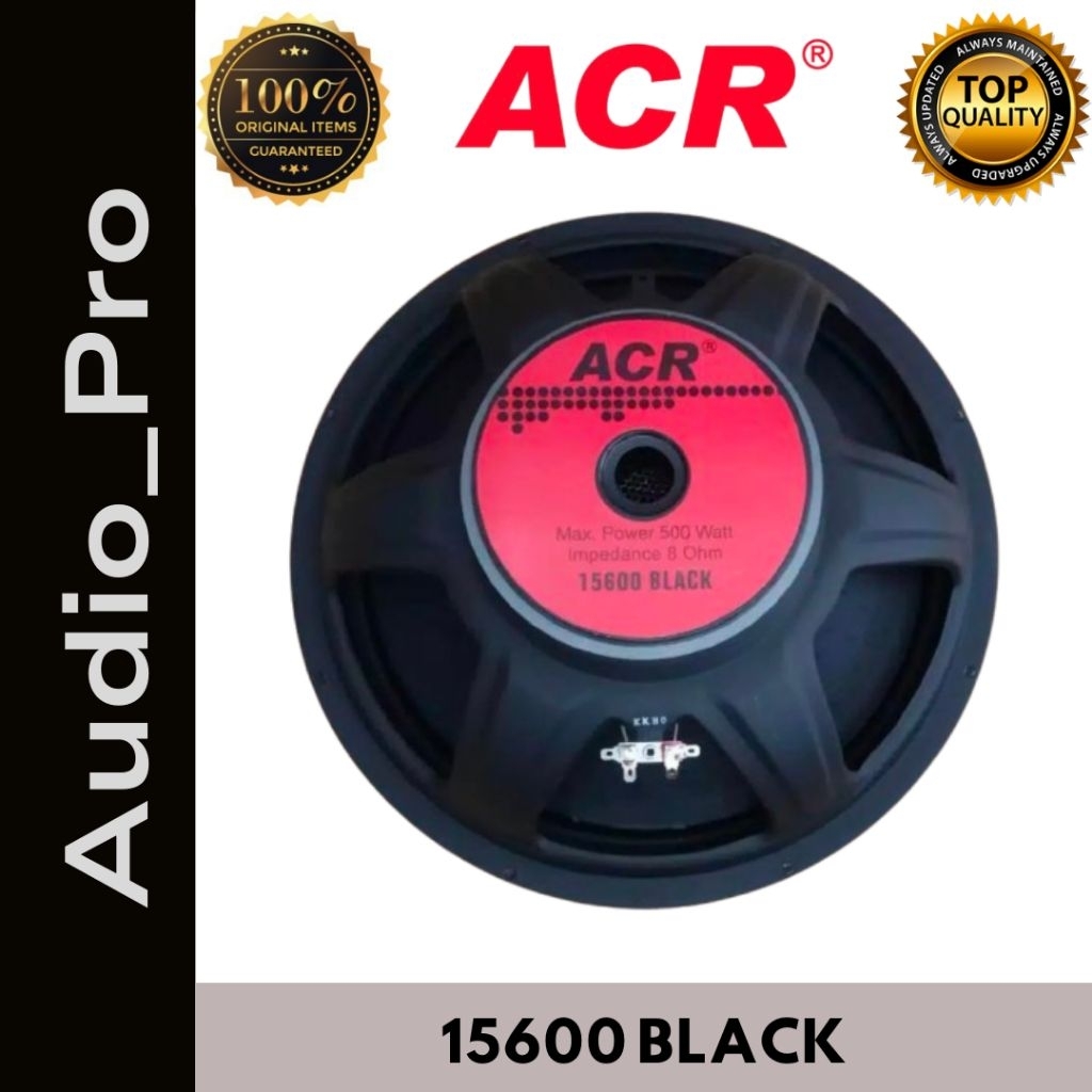 SPEAKER ACR 15600 BLACK 15 INCH ORIGINAL ACR 500 WATT