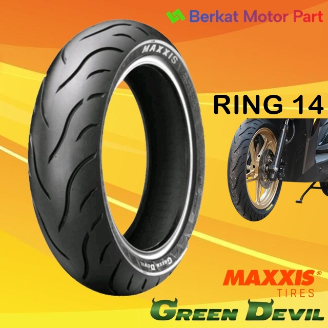 Ban Maxxis Green Devil Tubeless Ring 14 Ban Matic Sporty