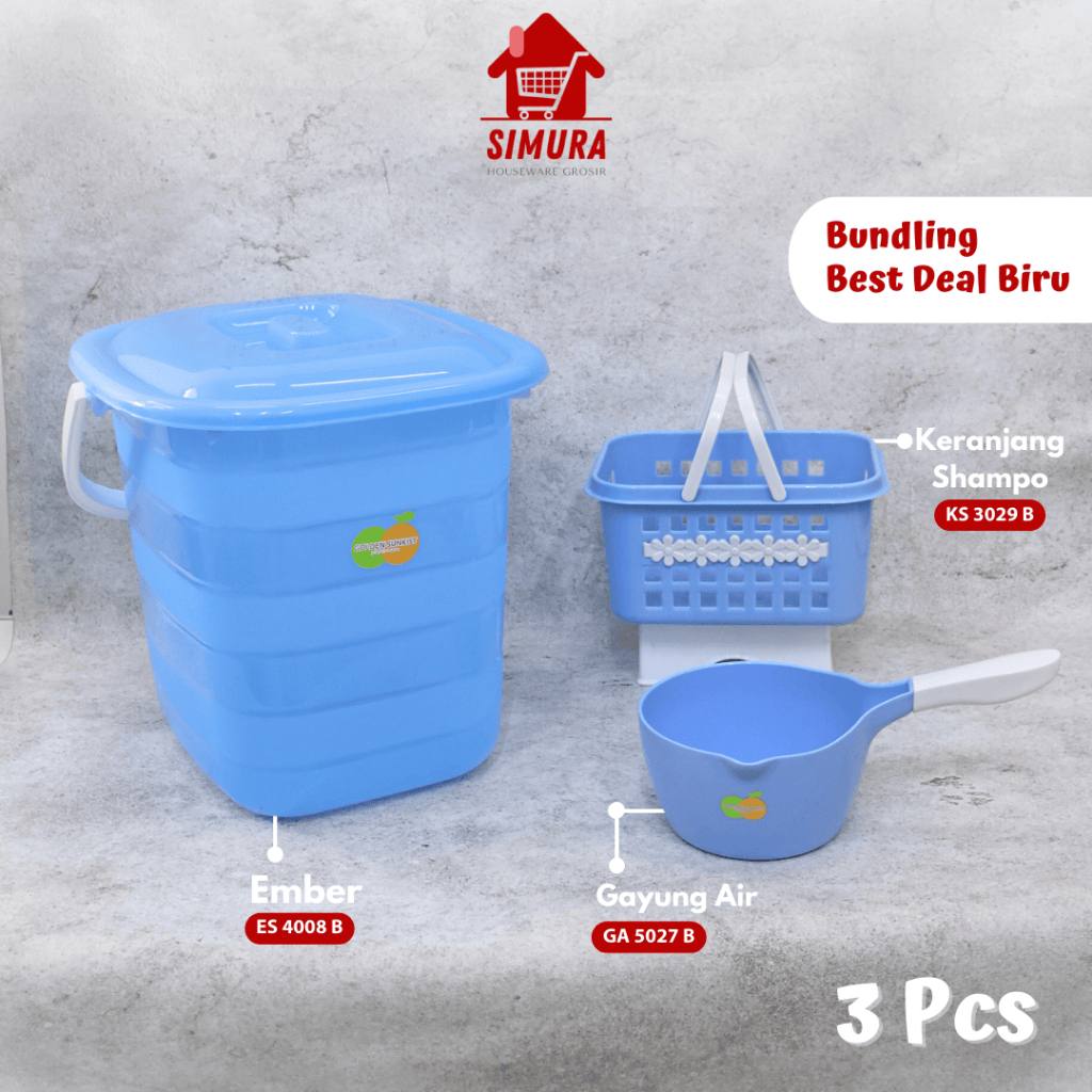 Golden Sunkist Paket Lengkap Ember Dan Gayung