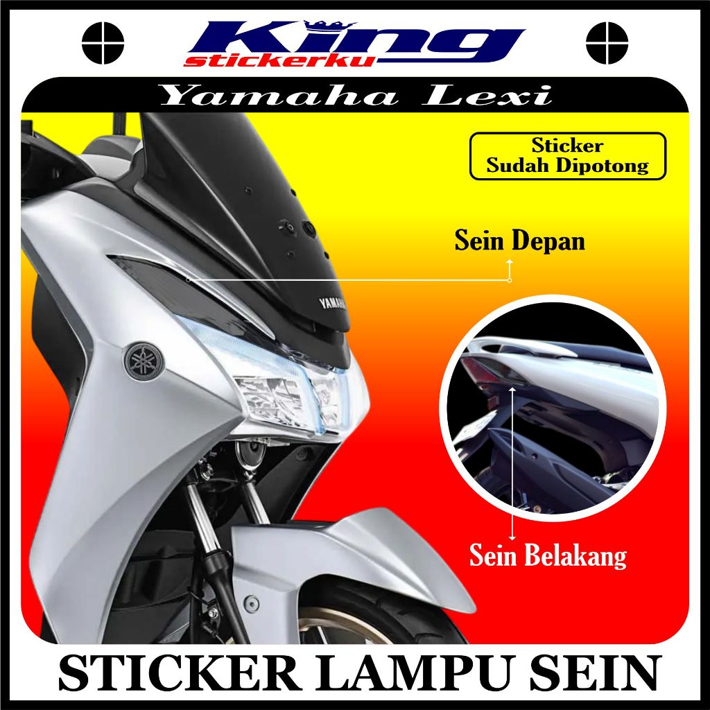 Stiker Lampu Sein LEXI | Stiker Lampu Sein LEXI | Stiker Pelindung Lampu  Sein LEXI