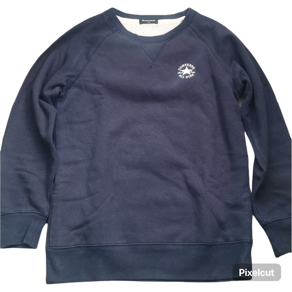 crewneck switer sherpa converse