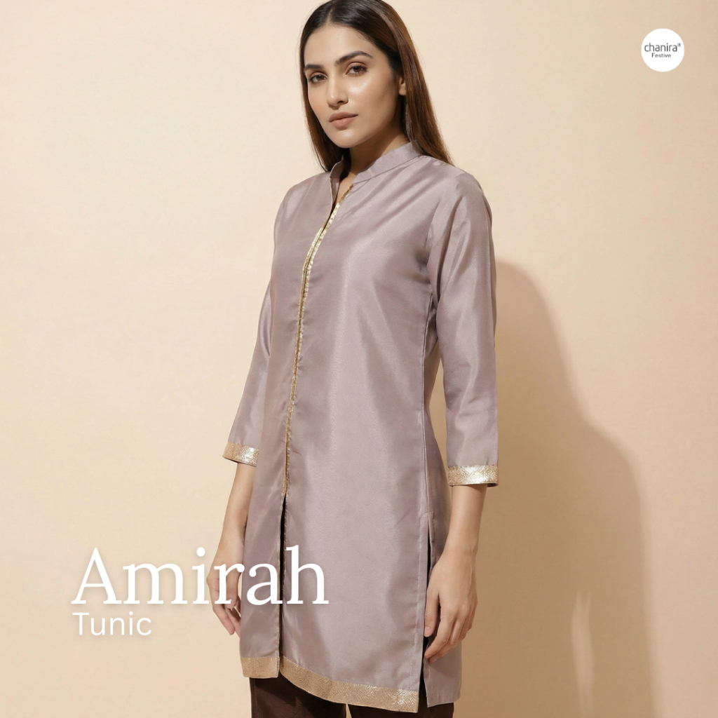 CHANIRA - Amirah / Atasan Tunik Wanita Motif Premium
