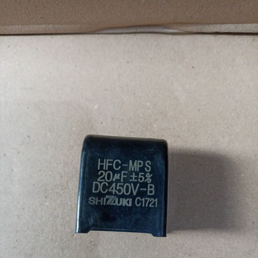 KAPASITOR HFC MPS 20uf+5% DC450V SHIZUKI
