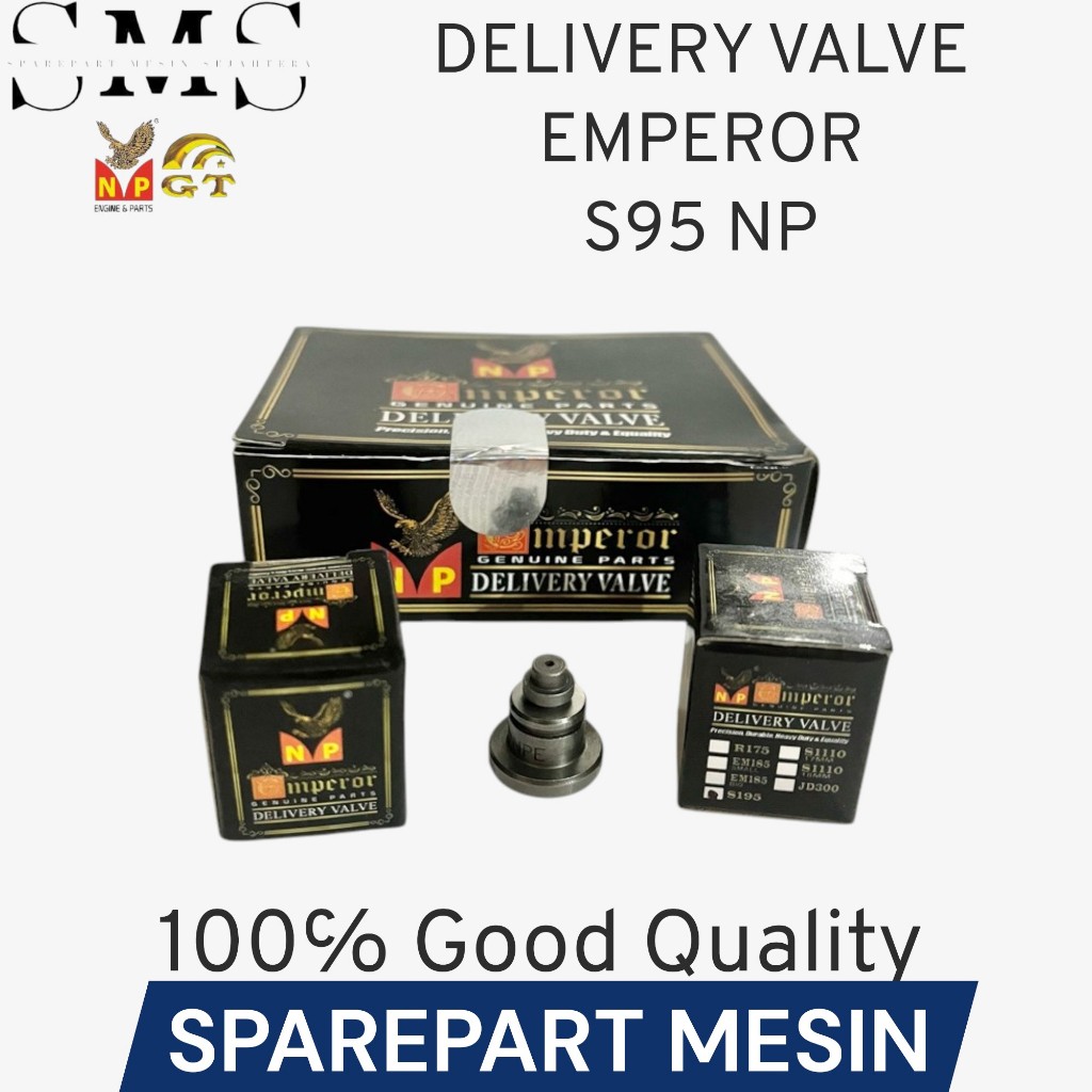 Sparepart Mesin Diesel NP Delivery valve Emperor dongfeng S195 100% ASLI