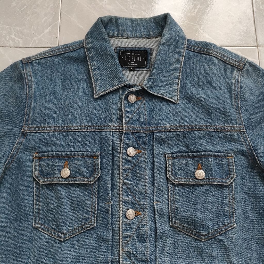 Jaket Denim The Stori