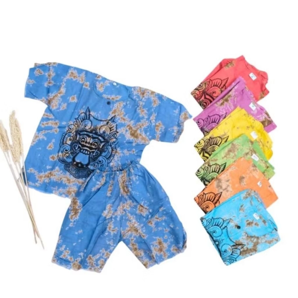 setelan baju barong anak /oleh - oleh bali