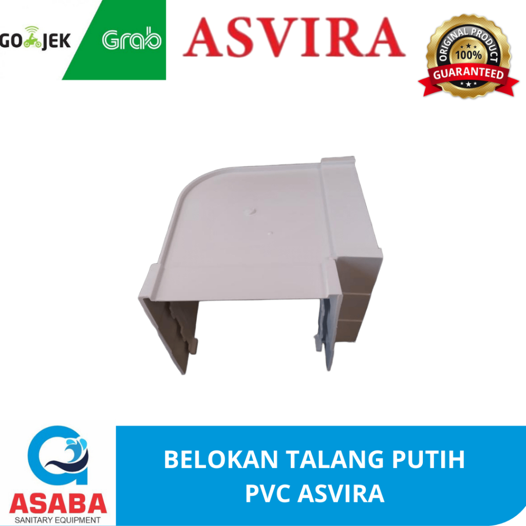 BELOKAN TALANG PUTIH PVC ASVIRA