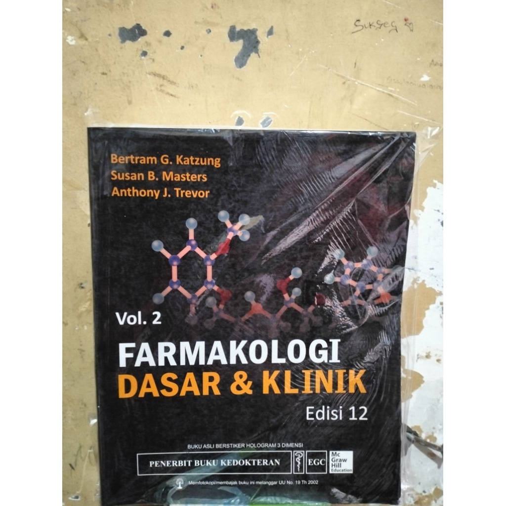 FARMAKOLOGI DASAR & KLINIK vol 2 edisi 12