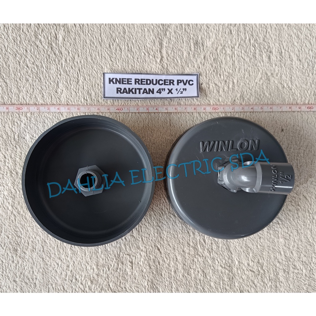 KNEE REDUCER 4 X 1/2 PVC RAKITAN
