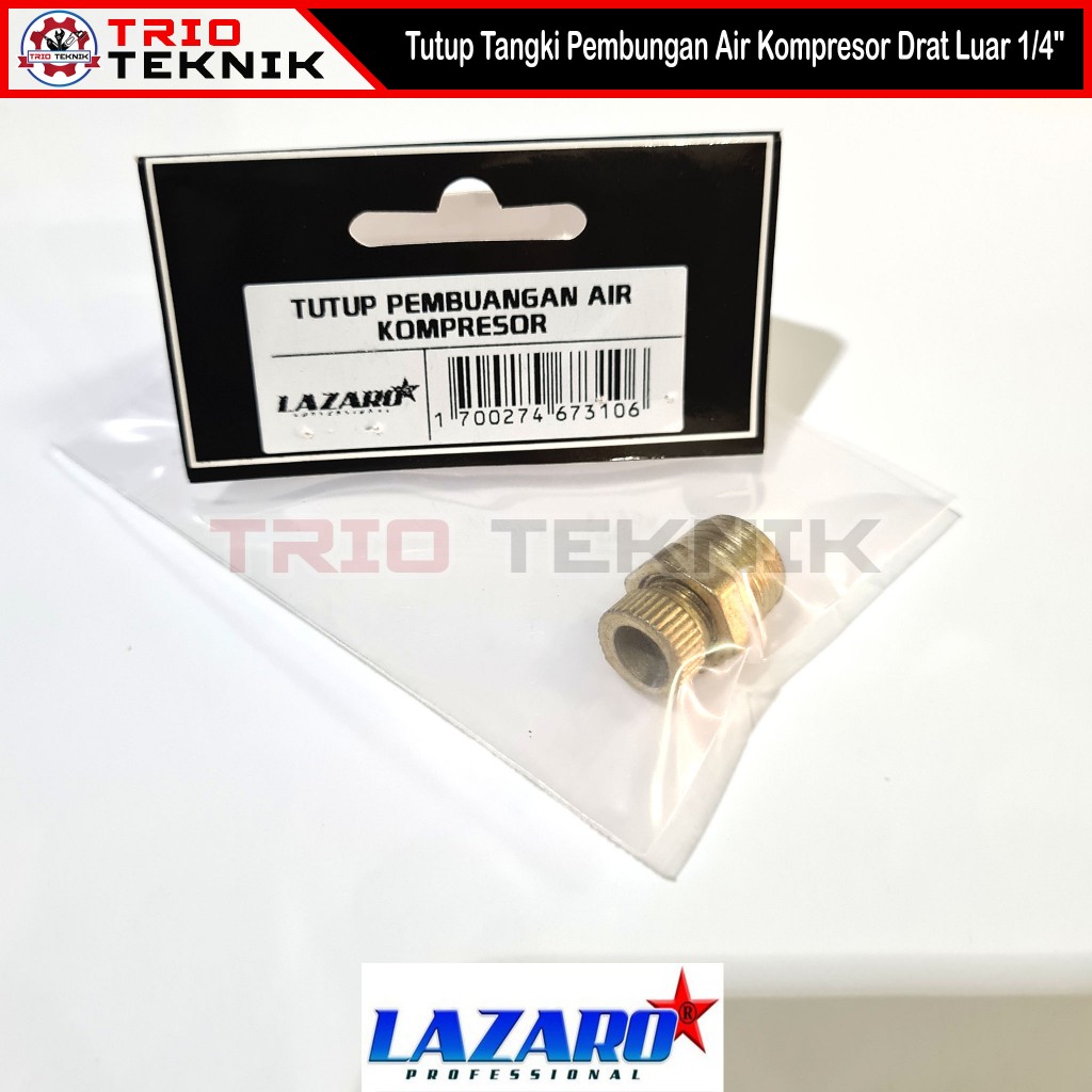 Nepel Tutup Pembuangan Air Tabung Kompresor Angin Lakoni Izumi Shark