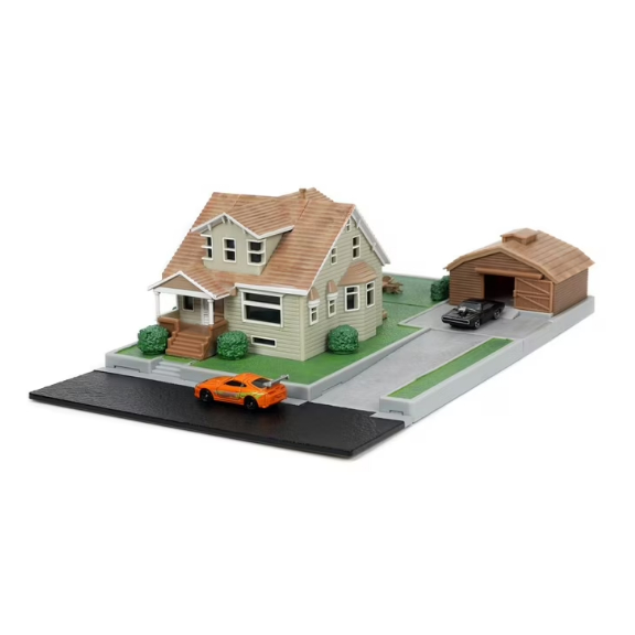 Jada Toys JAD33668 Toretto House Diorama Nano Scene
