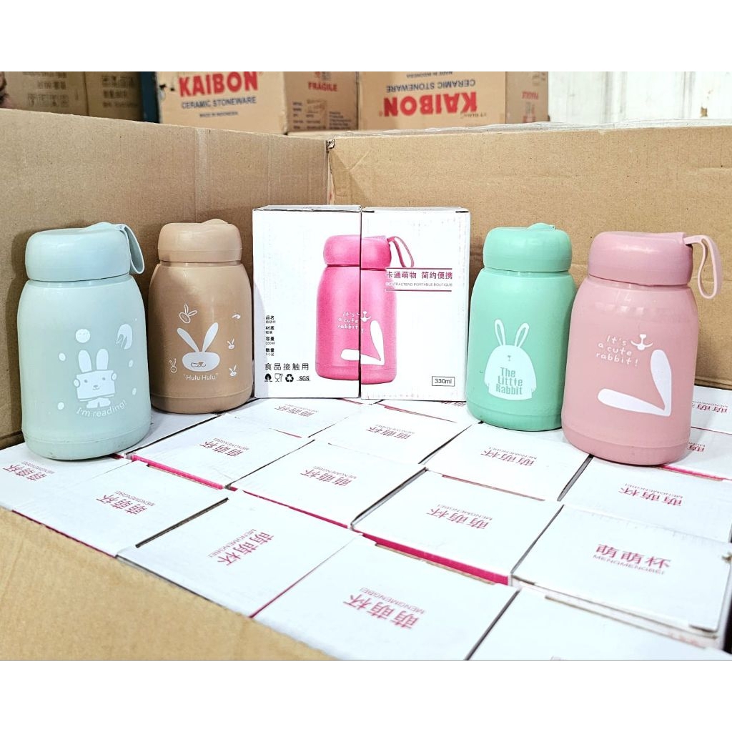 botol rabbit box | botol rabit no box | souvenir wedding| souvenir nikah