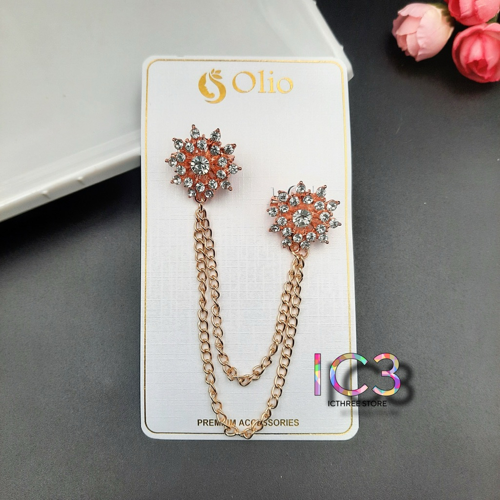 Bros kebaya Janggan | Bros Rantai Kebaya | Bros kenari jurai