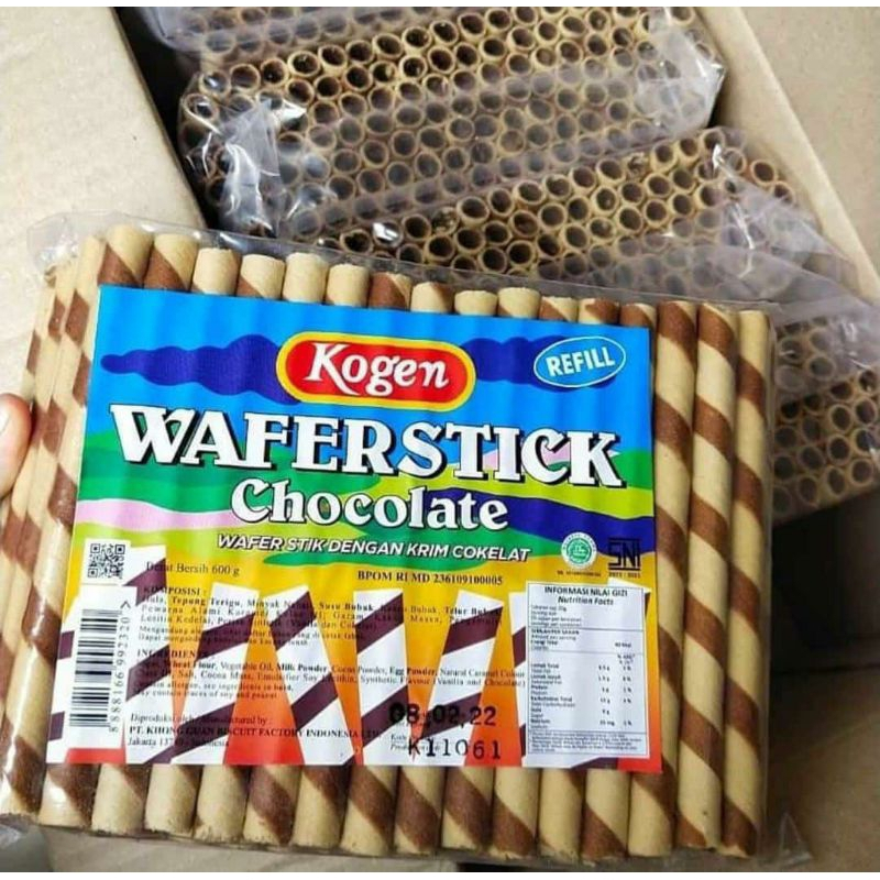 wafer stick refill kogen/Astor Coklat Kogen 500 gram