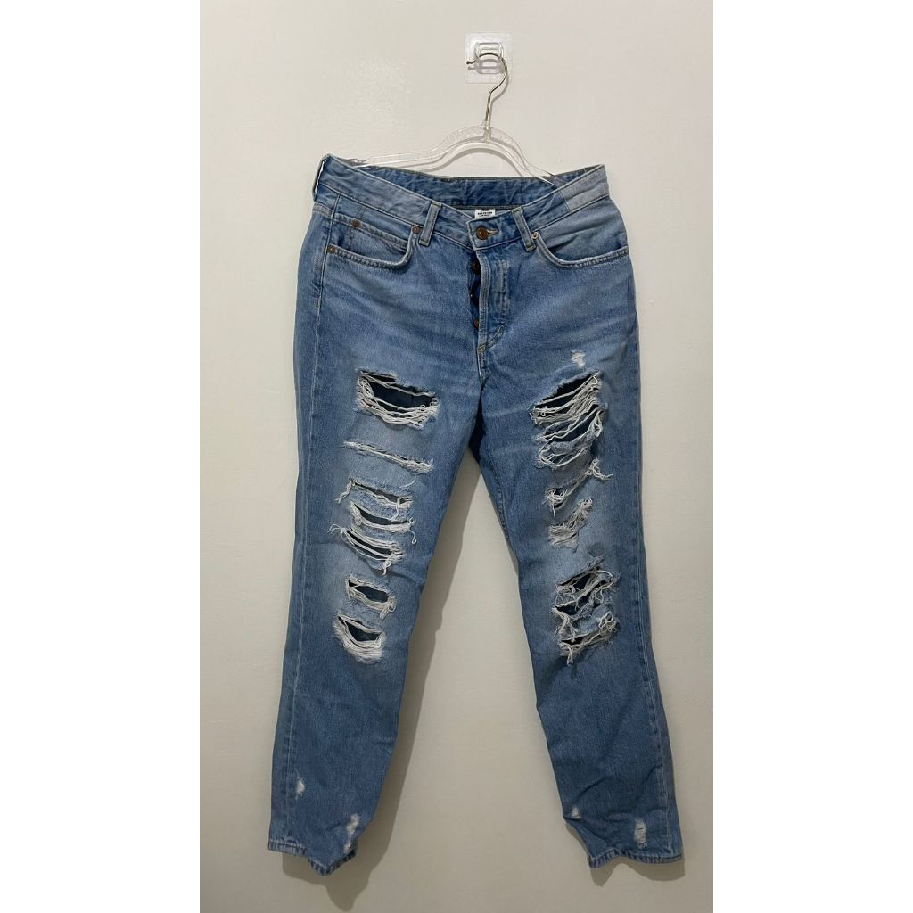 Preloved Ripped Jeans H&M (Celana Bekas, Celana Second)