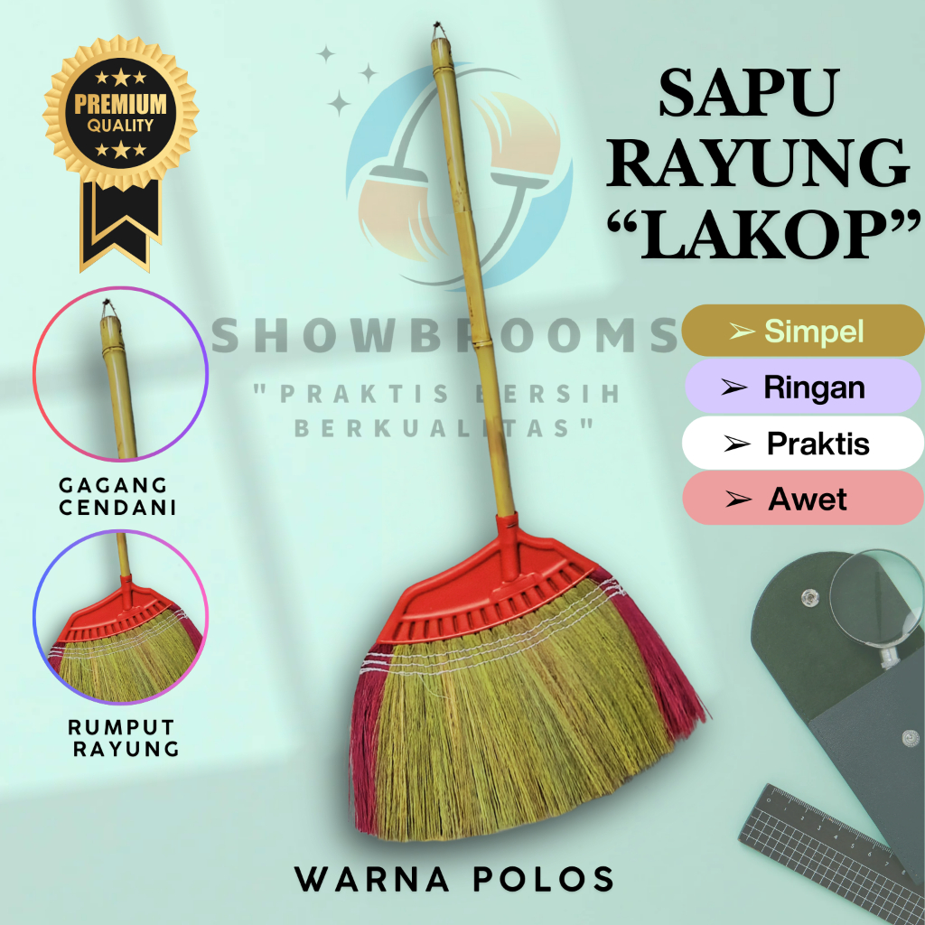 SAPU LANTAI RAYUNG LAKOP BERKUALITAS PREMIUM
