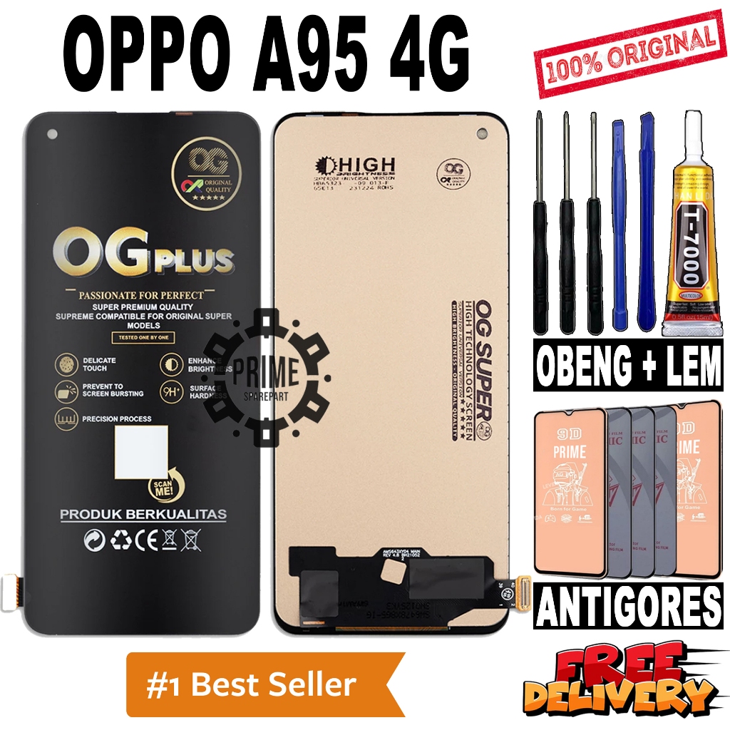 LCD TOUCHSCREEN OPPO A95 4G ORIGINAL OEM LCD FULLSET