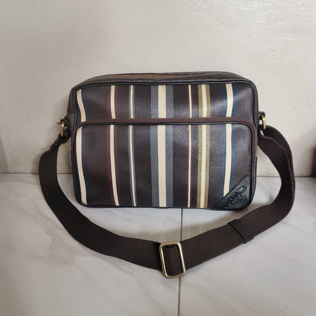 tas kerja selempang Bally