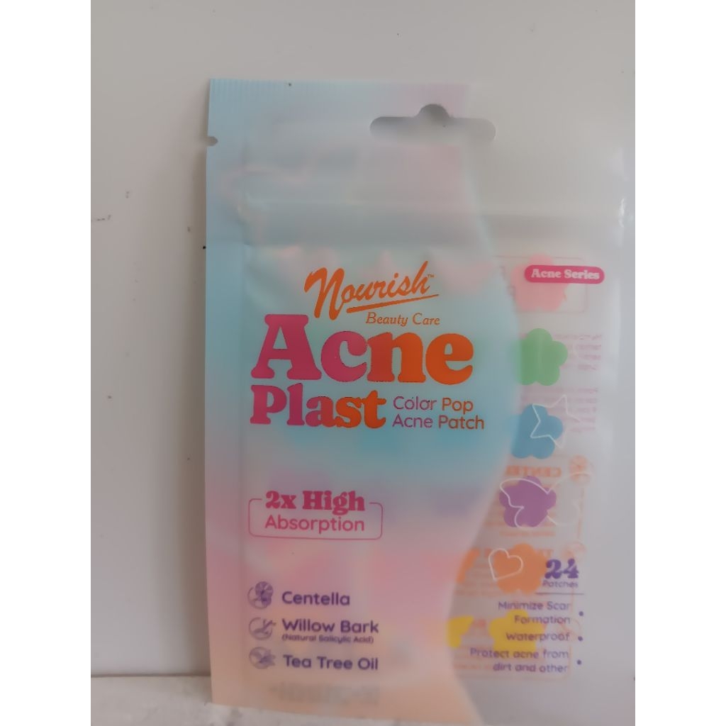 Nourish skin color pop acne patch 24 pcs