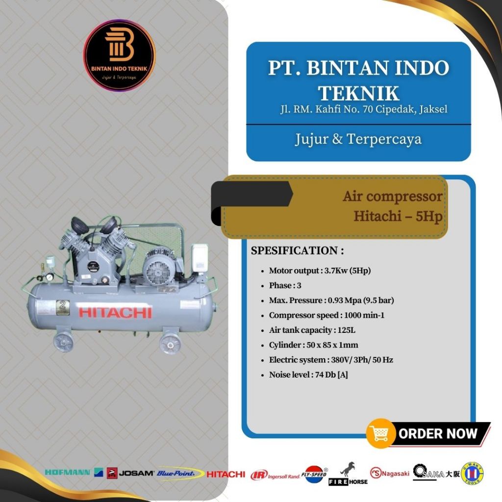 Air Compressor Hitachi – 5HP