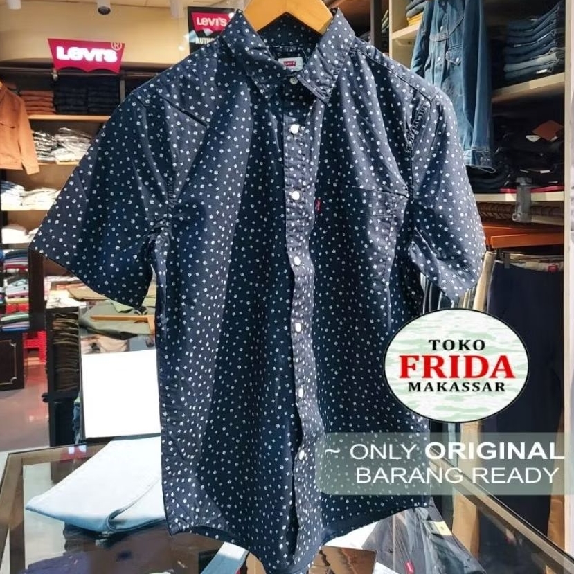 Shirt Men Kemeja Pria Levis Original Art:866270314