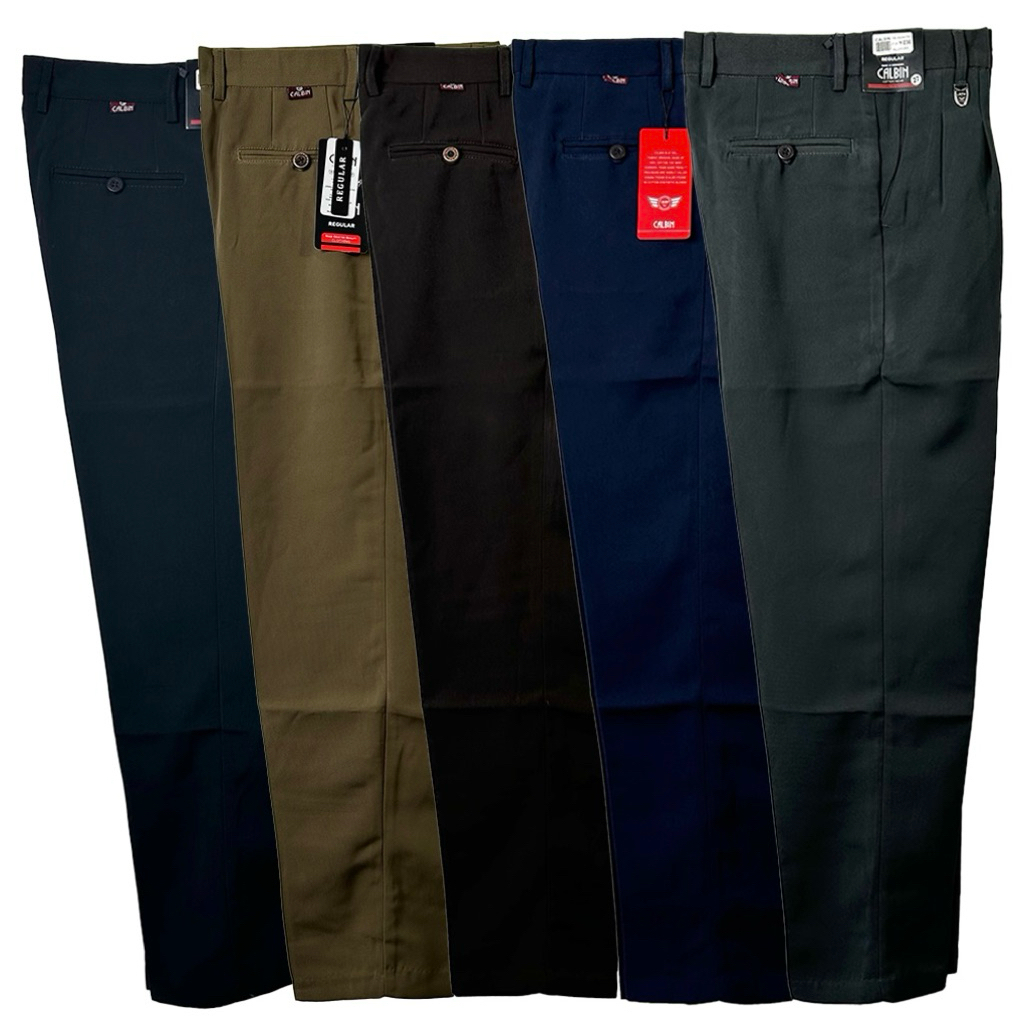 Calbin Reguler Fit - Celana Formal Pria