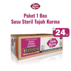 Susu Steril Tujuh Kurma - 1 Dus (Isi 24pcs)