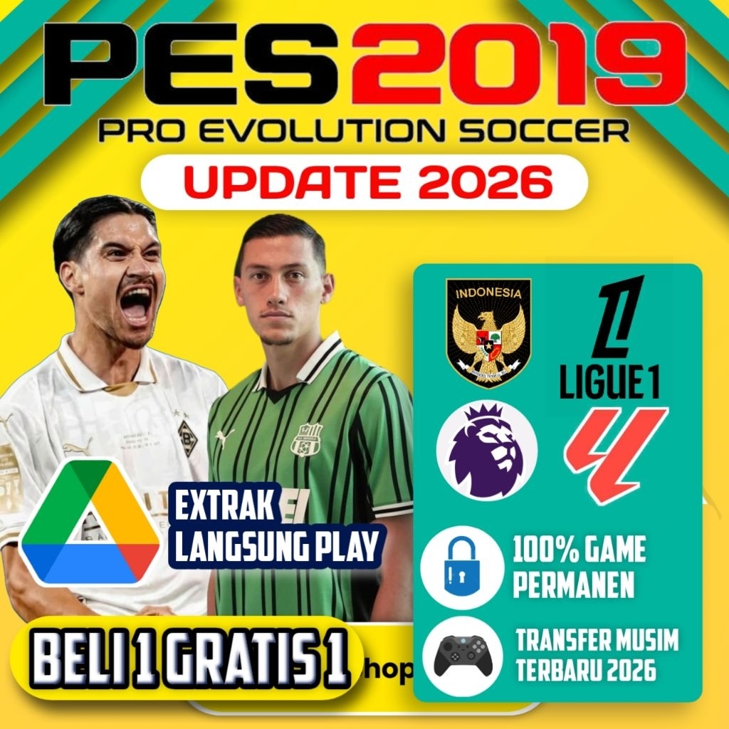 PES 2019 UPDATE TERBARU PATCH 2026 GAME PC