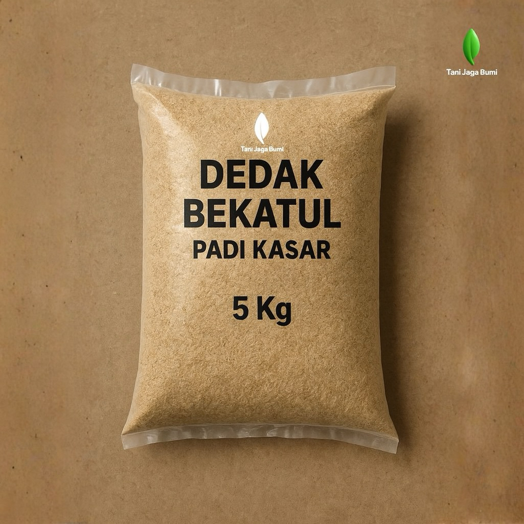 Dedak Bekatul Padi Kasar 5Kg — Paket Hemat | Pakan Ternak & Pupuk Organik 100% Alami