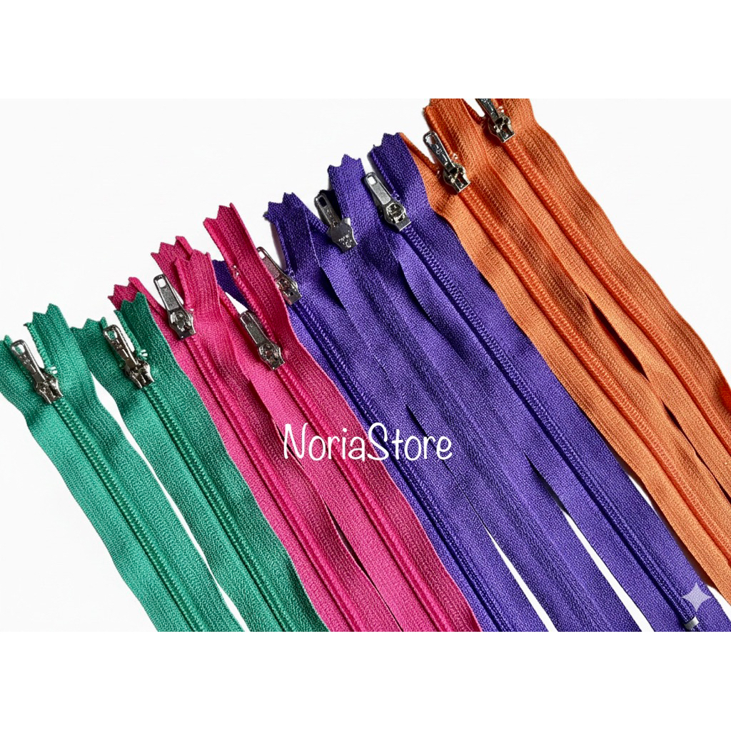Resleting celana YKK 17,5cm / resleting rok 7inch