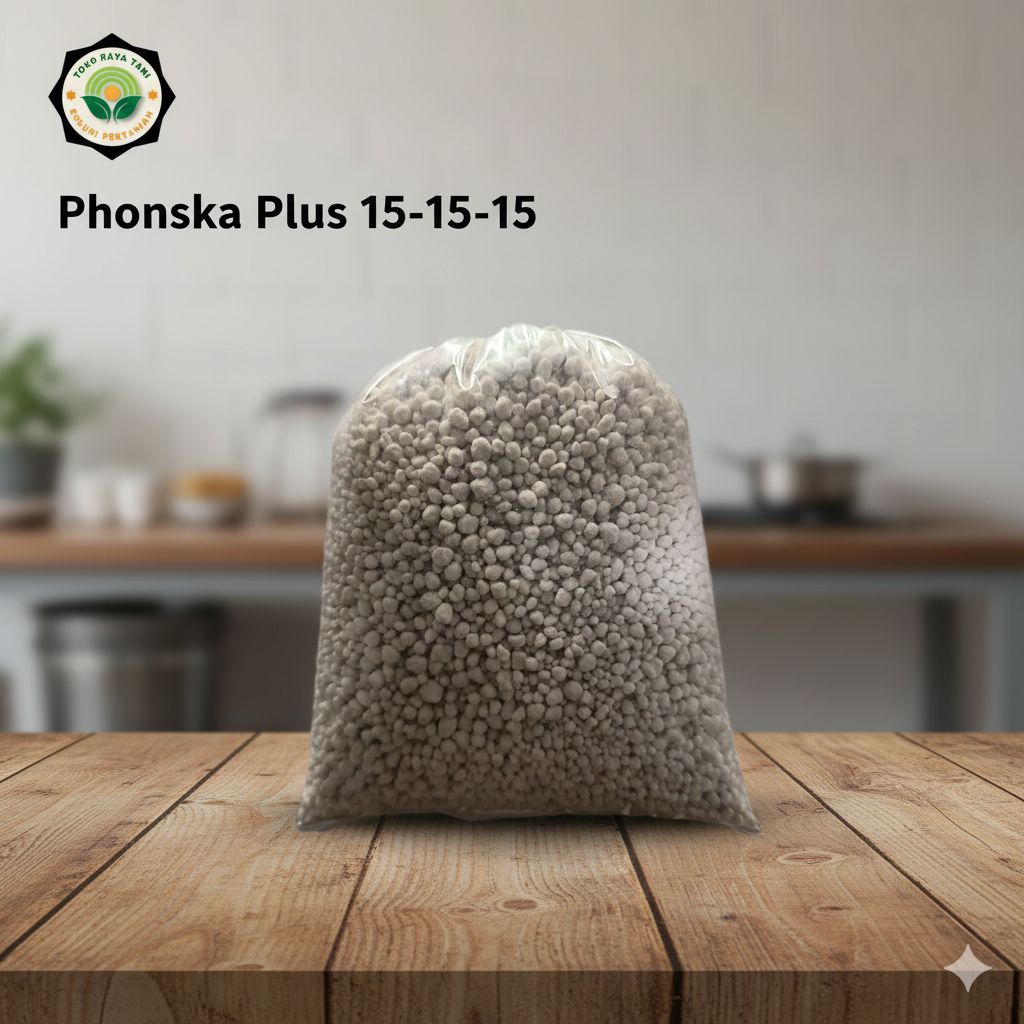 Jual pupuk npk 15-15-15 phonska plus eceran g untuk tanaman phonska plus