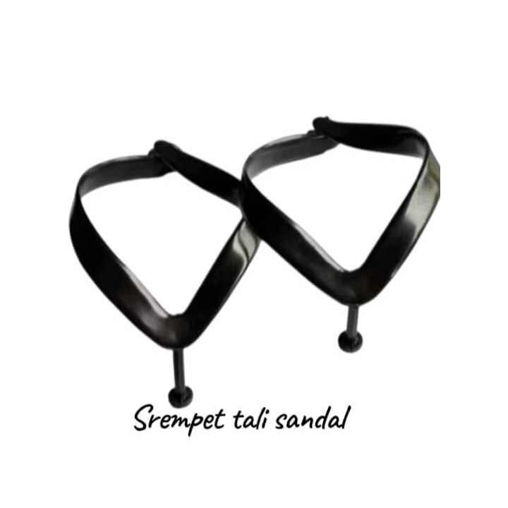 TALI SANDAL JEPIT PRIA DEWASA WARNA HITAM SRAMPAT TALI SANDAL JEPIT PRIA(Tali Sandal Cadangan)