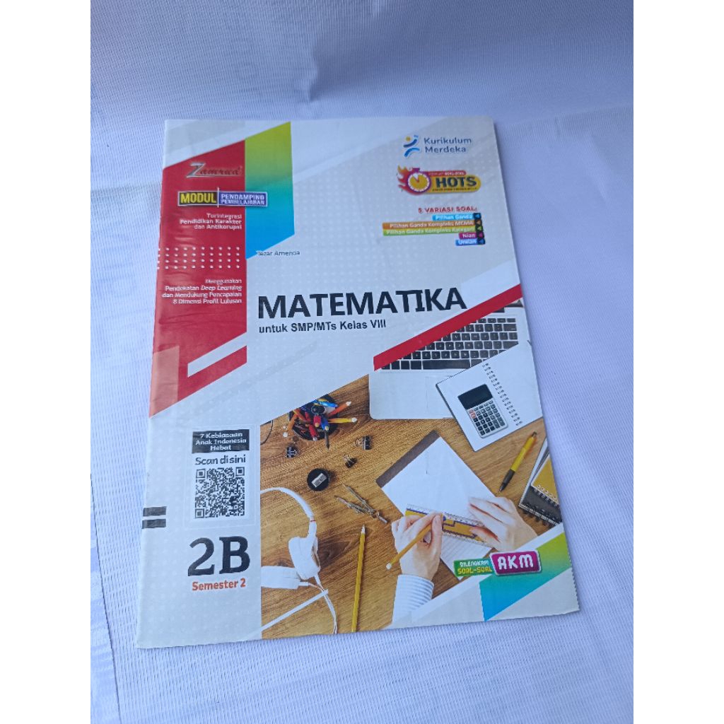 LKS SMP/MTS MATEMATIKA KELAS 8 SEMESTER 2 KURIKULUM MERDEKA