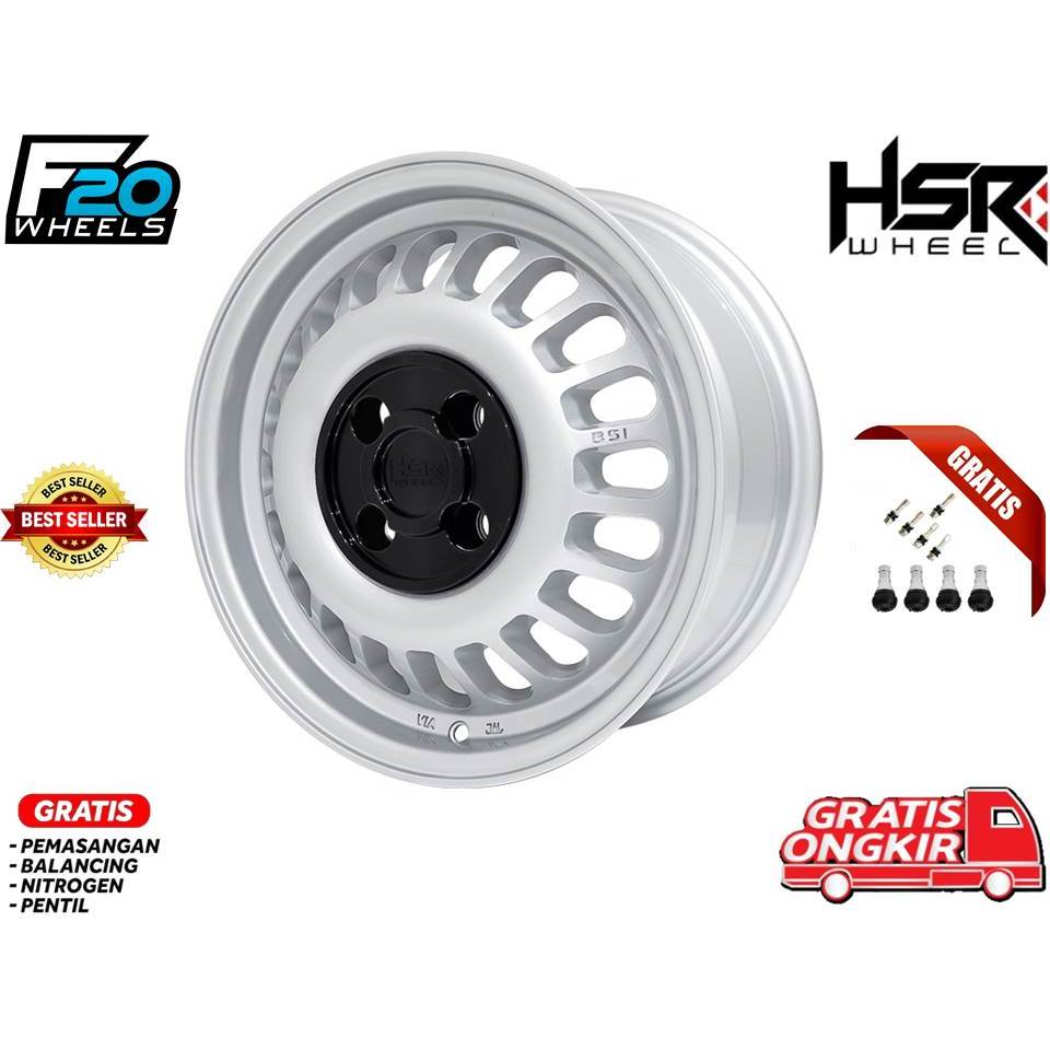 VELG CLASSIC RING 15 MEREK HSR BSI COCOK UNTUK BRIO AGYA AYLA DLL