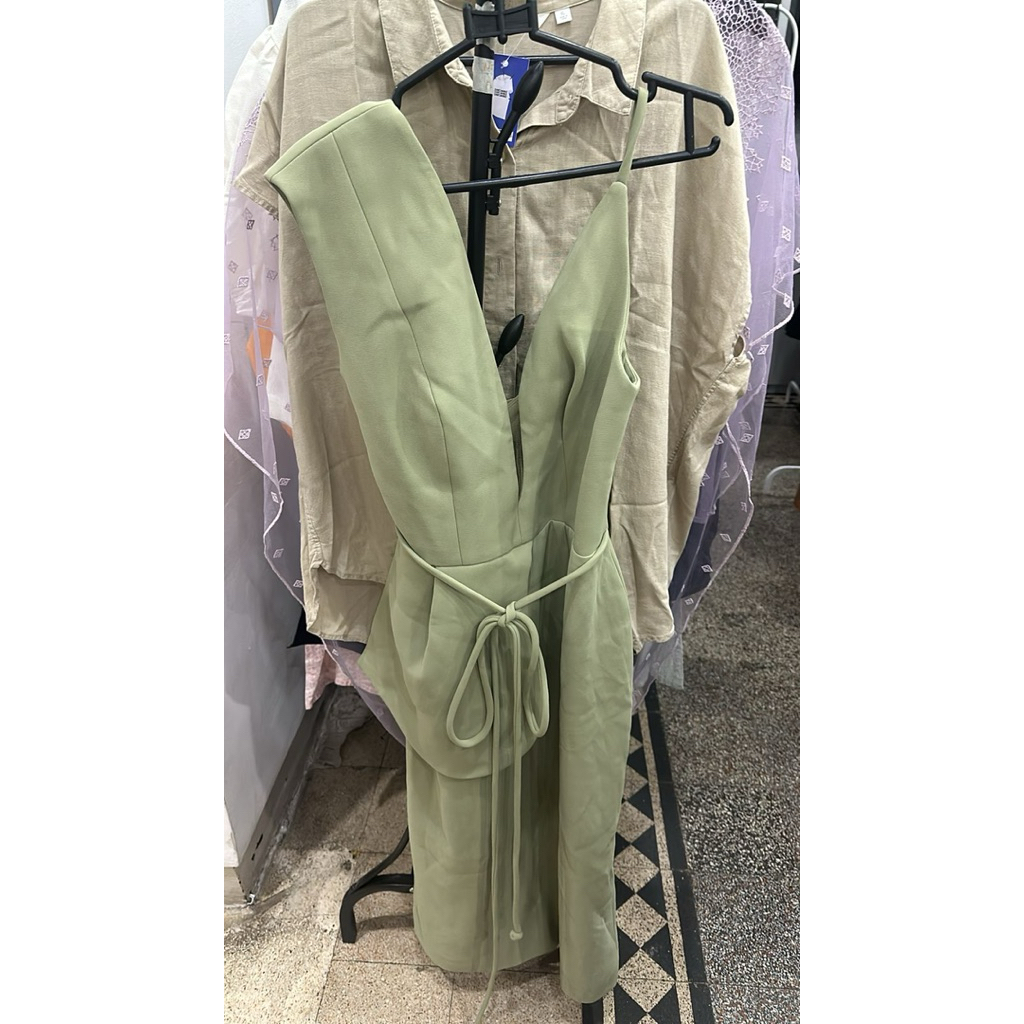 peggy hartanto dress budgreen sleeveless dress