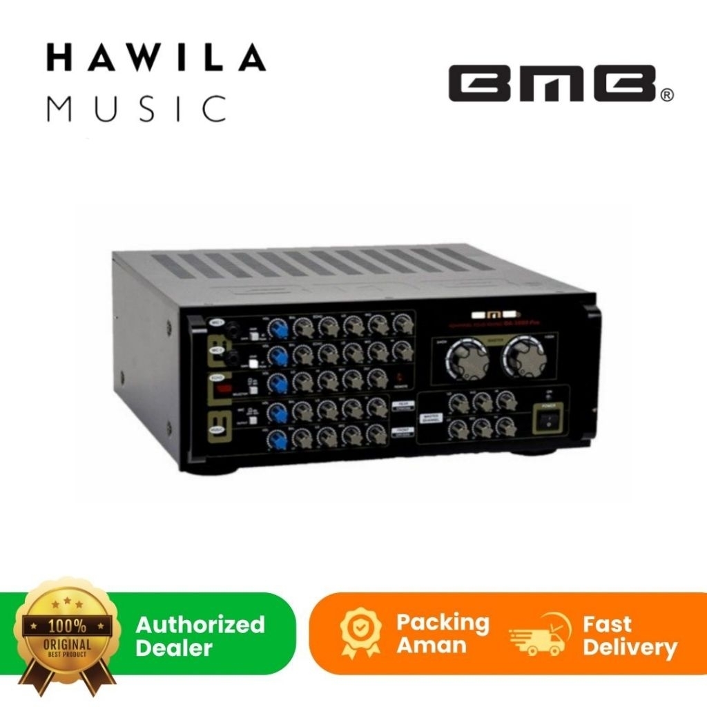 Power Amplifier Amp BMB DA 3300 Pro DA3300Pro Mixing ORI Garansi