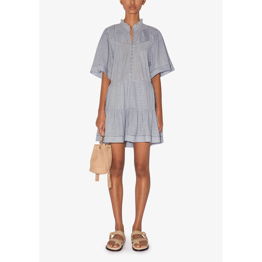 MAGALI PASCAL - Diona Check Dress Size S