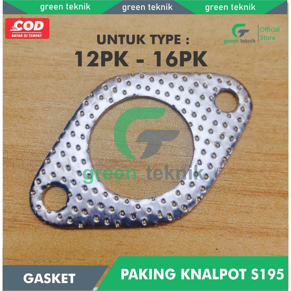 Paking Pak Knalpot Diesel Dongfeng 12pk 16pk S195  Besi