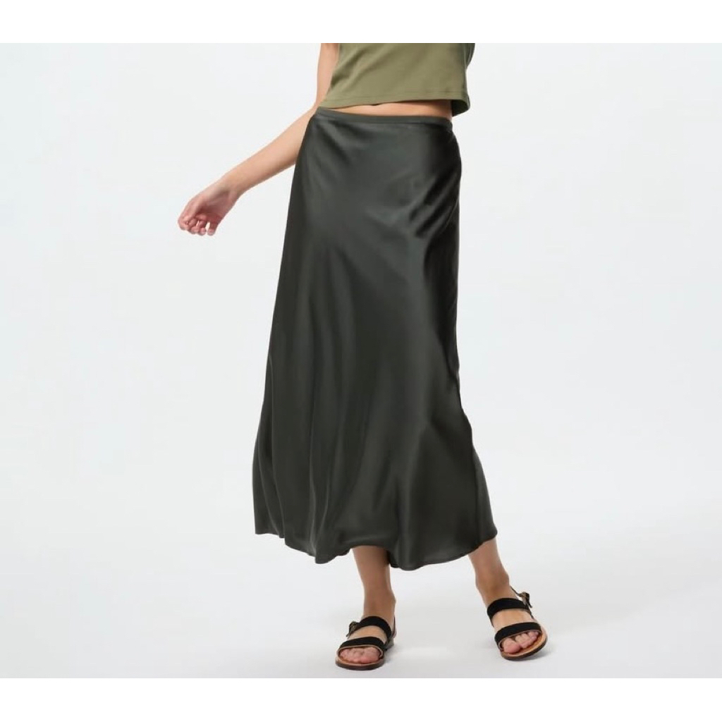 Rok satin Uniqlo size s