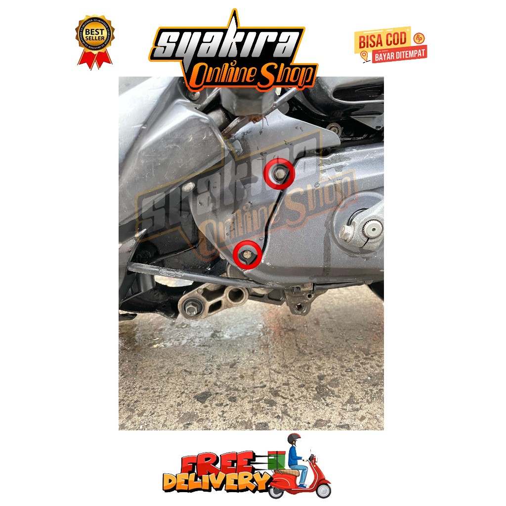 BAUT AIRDUCK COVER CVT ( 2 BAUT ) MODEL 2 KUNCI BEAT SCOOPY KARBU FI ESP SPACY VARIO 110 TECHNO CW T