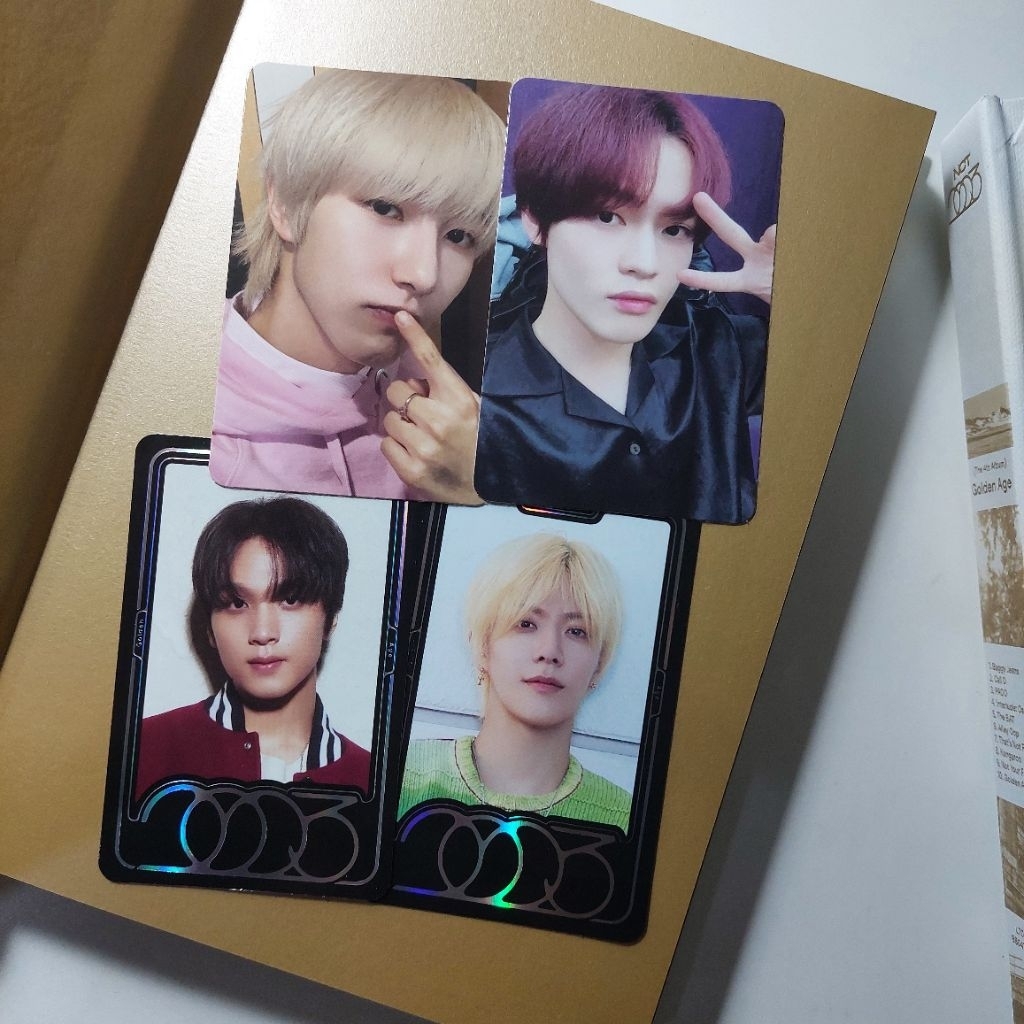 PHOTOCARD OFFICIAL RENJUN CHENLE HAECHAN YUTA NCT GOLDEN AGE ARCHIVING