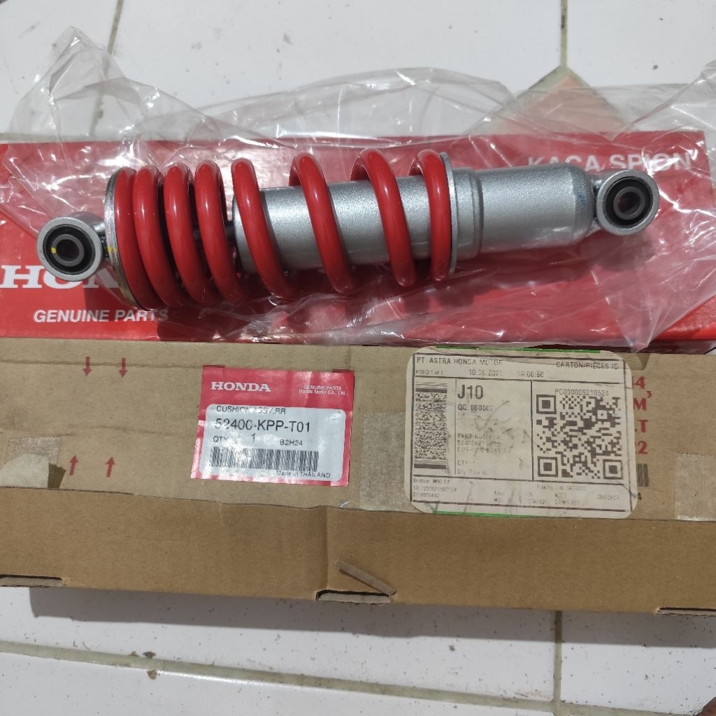52400KPPT01 SHOCKBREAKER SHOCK BELAKANG CBR 150 CBR150 CBU THAILAND 2011- 2013 ORIGINAL AHM 52400-KP