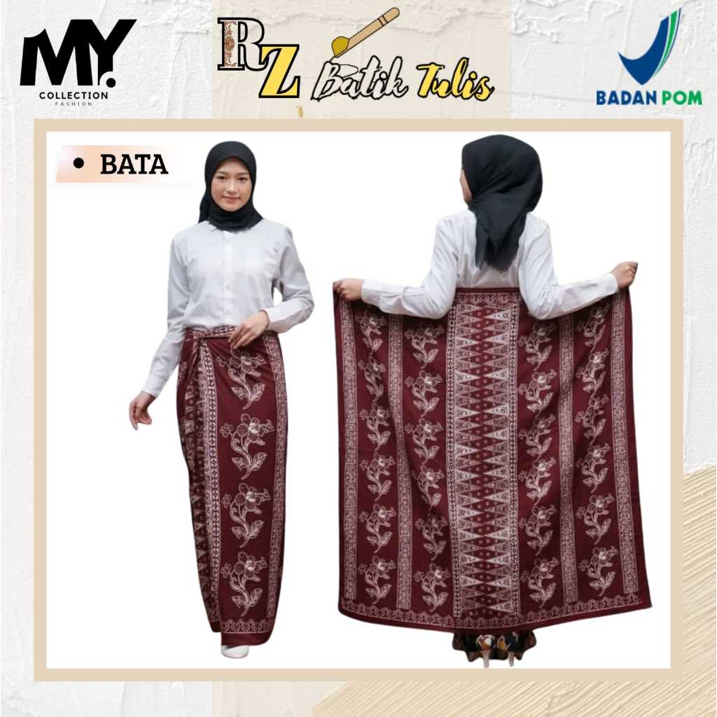 [READY SIAP KIRIM] SARUNG BATIK TULIS COKLAT BATA | MERAH BATA | SARUNG TUBAN GOYOR | SARUNG JAHIT