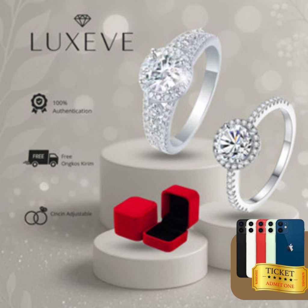 CINCIN GRATIS CINCIN. cincin wanita bentuk ulir gratis cincin luna simpel dengan permata kecil 1 krt