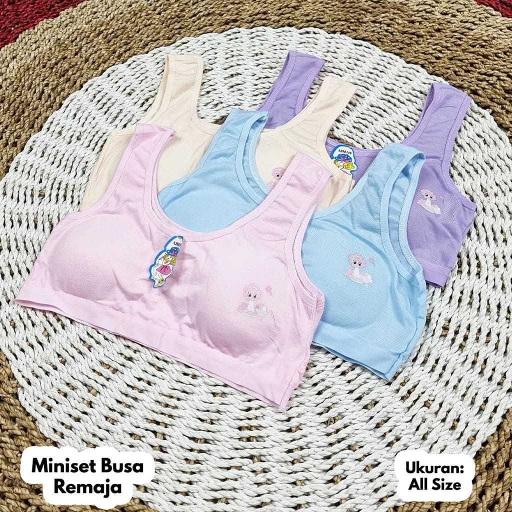 Miniset Perempuan Remaja Busa Miniset SD Miniset SMP Miniset Anak Miniset Busa Miniset BH/BRA ALL SI