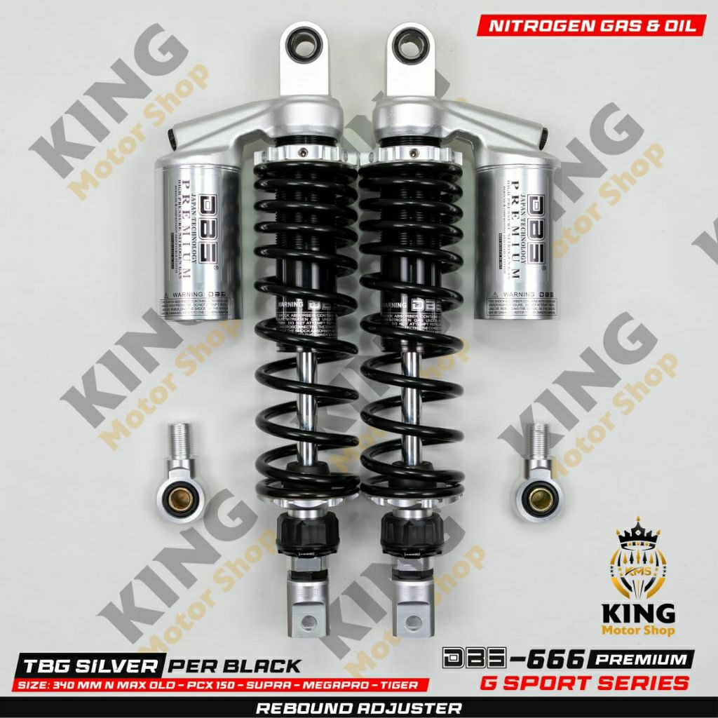 shock belakang original DBS 666 G SPORT NMAX OLD - PCX 150 - PCX 160 - SUPRA - RK KING - TIGER