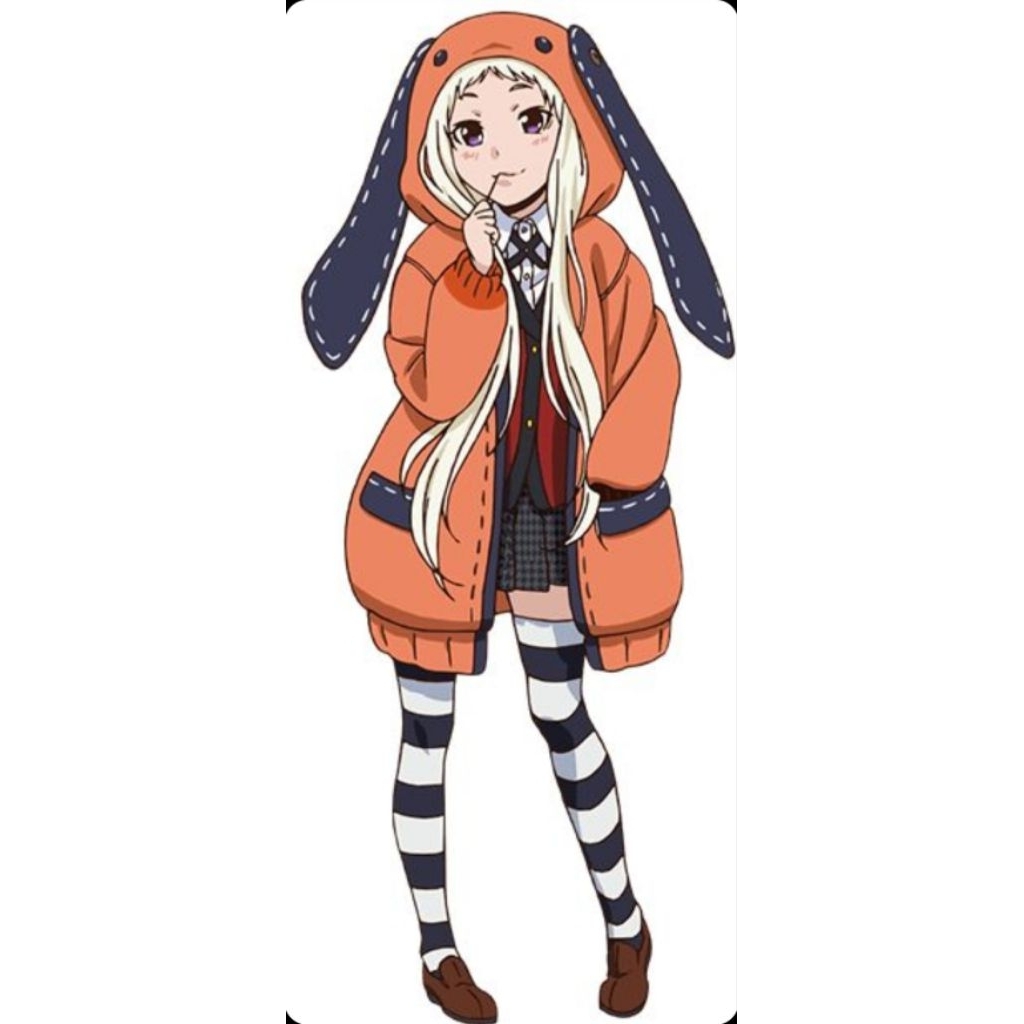 Runa Yomozuki Kakegurui Costume Cosplay L-XL